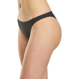Speedo Women's Solid Classic Swimsuit Bottom -Speedo Store 5666022686888 speedoblack 5a