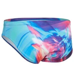 TURBO Men's Multi Bright Water Polo Brief