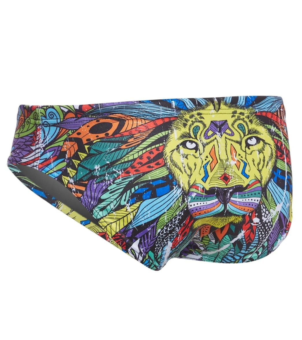 TURBO Men's Lion Water Polo Brief 1 TURBO Men's Lion Water Polo Brief