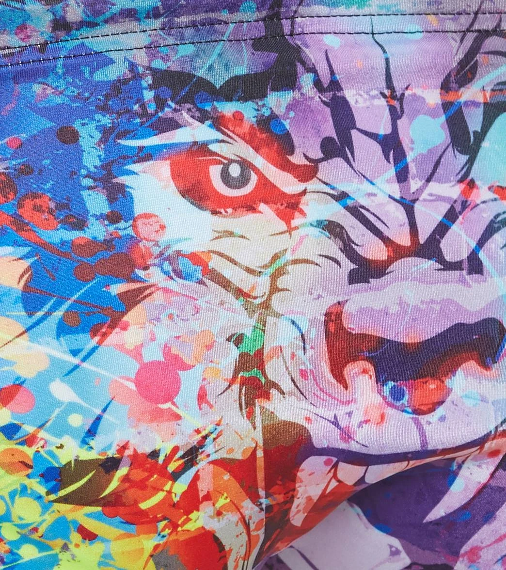 TURBO Men's Wolf Wall Water Polo Brief 3 TURBO Men's Wolf Wall Water Polo Brief - Image 3