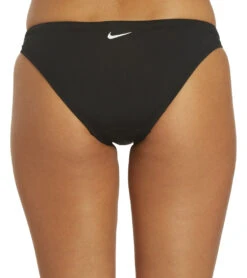 Nike Women's HydraStrong Solid Bikini Bottom -Speedo Store 6033746264232 black 3a