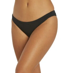 Nike Women's HydraStrong Solid Bikini Bottom -Speedo Store 6033746264232 black 5a