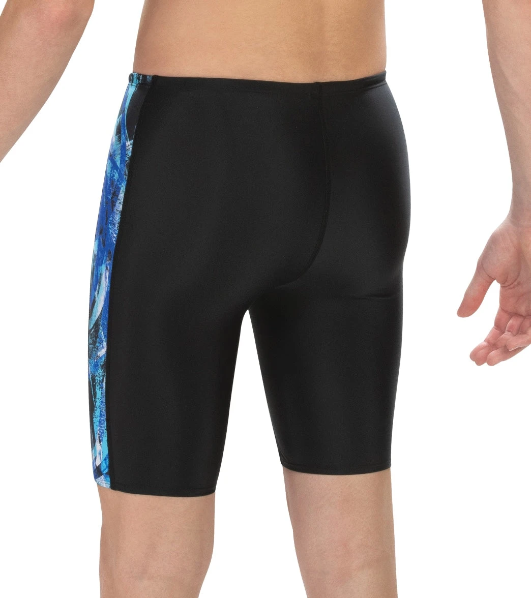 Men's XtraSleek Eco Supernova Spliced Jammer Swimsuit 2 Men's XtraSleek Eco Supernova Spliced Jammer Swimsuit - Image 2