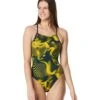 Speedo Women's Fusion Vibe Crossback One Piece Swimsuit