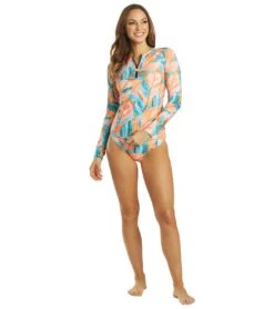 Women's Sunset Palms Surf Shirt 8 Women's Sunset Palms Surf Shirt -Speedo Store 6976249561256 cor 4a