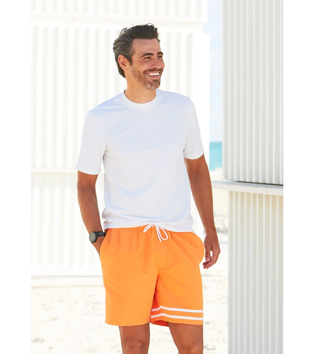 Men's Short Sleeve Rash Guard 3 Men's Short Sleeve Rash Guard - Image 3