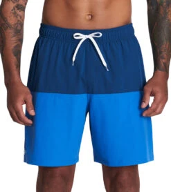 Under Armour Men's 18" Harbor Heritage Colorblock Swim Trunks