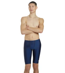 Speedo Men's Eco Pro LT Solid Jammer Swimsuit