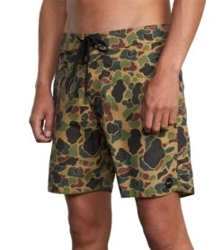 RVCA Men's Stanton Trunk 10 RVCA Men's Stanton Trunk -Speedo Store 7375237382312 duckcamo 4a