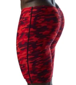 TYR Men's Camo Jammer Swimsuit -Speedo Store 7415994024104 redcamo 7a