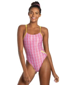 Sporti X Alex & Gretchen Walsh XOXO Tracy Double Strap One Piece Swimsuit 12 Sporti X Alex & Gretchen Walsh XOXO Tracy Double Strap One Piece Swimsuit -Speedo Store 7424673677480 pink 5a