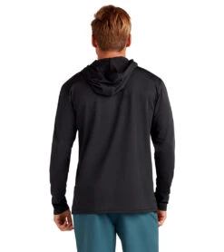 Dakine Men's Mission Hoodie Long Sleeve UPF 50 Surf Shirt -Speedo Store 7476053213352 black 3a