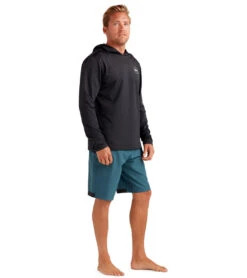 Dakine Men's Mission Hoodie Long Sleeve UPF 50 Surf Shirt -Speedo Store 7476053213352 black 4a