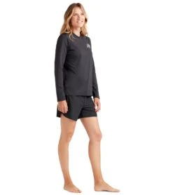 Dakine Women's Mission Crew Long Sleeve UPF 50 Surf Shirt 9 Dakine Women's Mission Crew Long Sleeve UPF 50 Surf Shirt -Speedo Store 7476060717224 black 4a