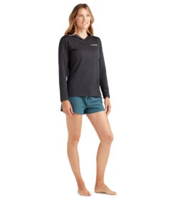Dakine Women's Mission Hoodie Long Sleeve UPF 50 Surf Shirt 9 Dakine Women's Mission Hoodie Long Sleeve UPF 50 Surf Shirt -Speedo Store 7476060946600 black 3a