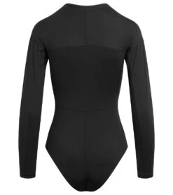 Dakine Women's HD Long Sleeve UPF 50 One Piece Swimsuit -Speedo Store 7476061503656 black 9a