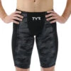 TYR Men's Shockwave High Waist Camo Jammer Tech Suit Swimsuit