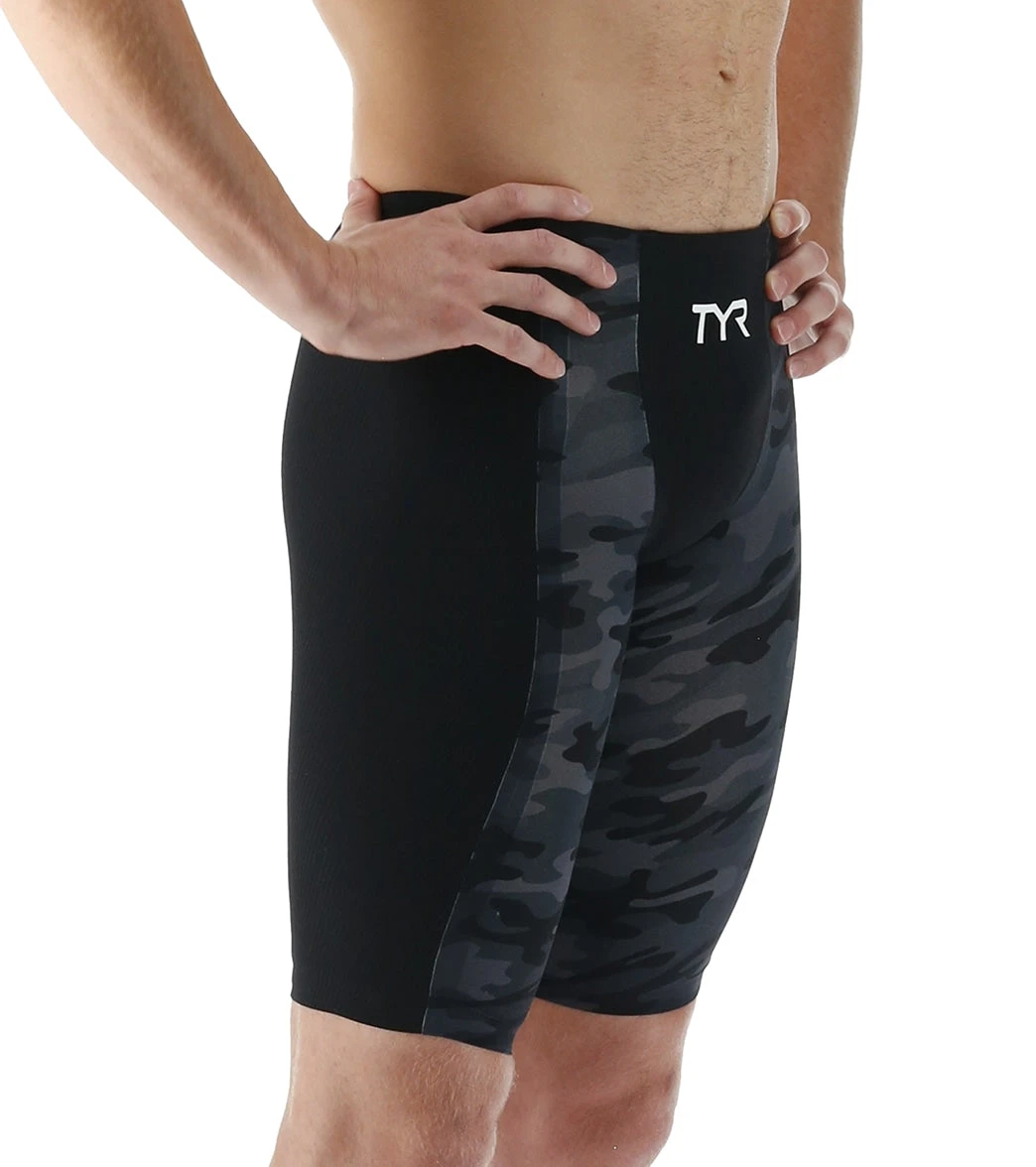 TYR Men's Shockwave High Waist Camo Jammer Tech Suit Swimsuit 2 TYR Men's Shockwave High Waist Camo Jammer Tech Suit Swimsuit - Image 2