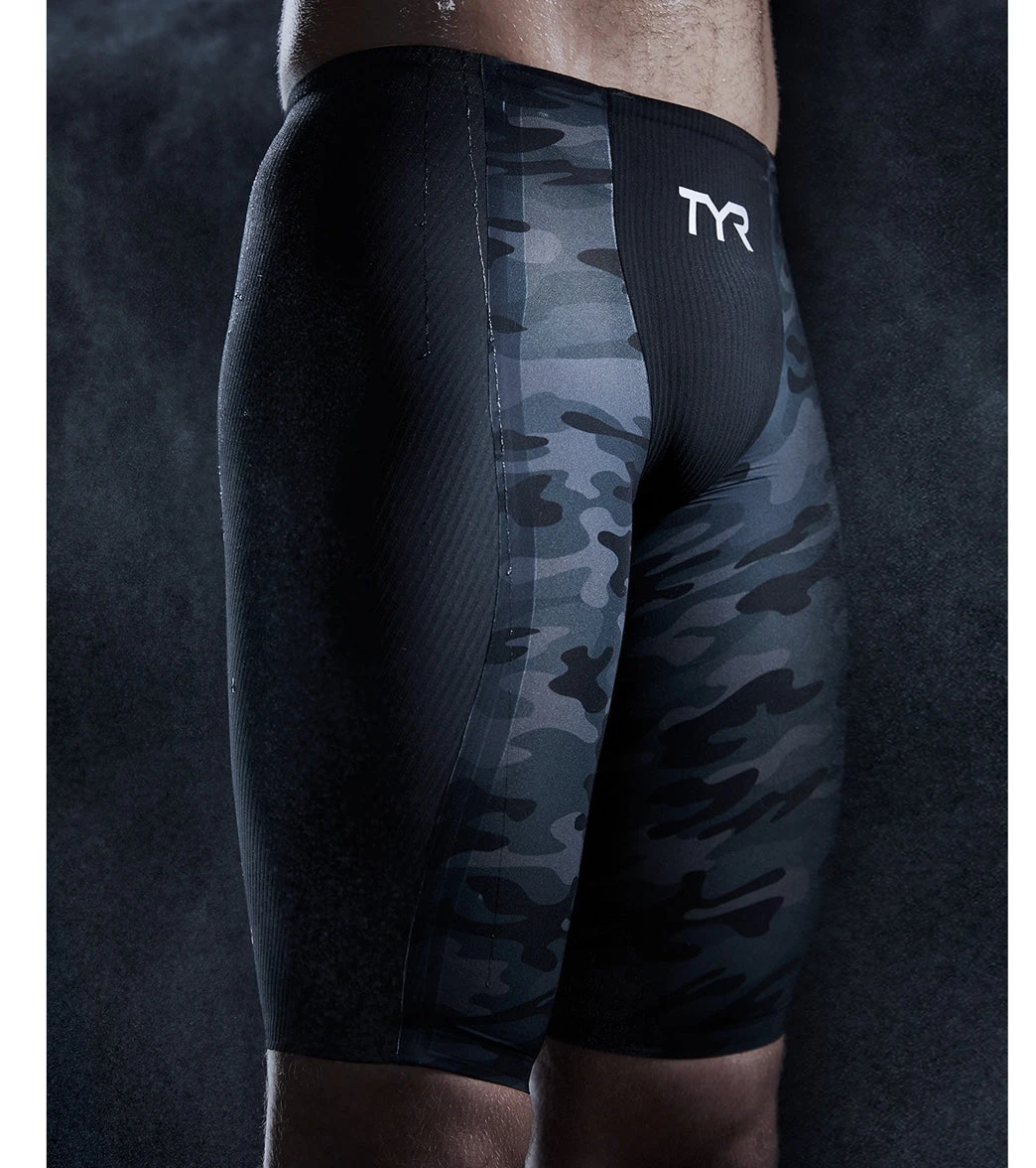 TYR Men's Shockwave High Waist Camo Jammer Tech Suit Swimsuit 7 TYR Men's Shockwave High Waist Camo Jammer Tech Suit Swimsuit - Image 7