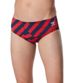 Speedo Men's Vortex Maze Brief Swimsuit