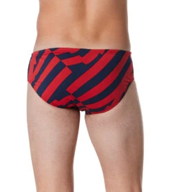 Speedo Men's Vortex Maze Brief Swimsuit 5 Speedo Men's Vortex Maze Brief Swimsuit -Speedo Store 7510257729704 redwhiteblue 3a