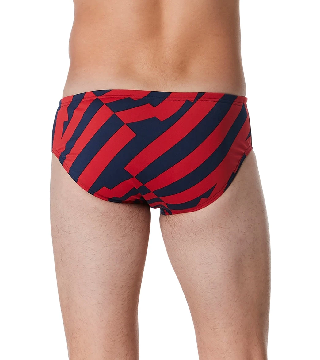 Speedo Men's Vortex Maze Brief Swimsuit 3 Speedo Men's Vortex Maze Brief Swimsuit - Image 3