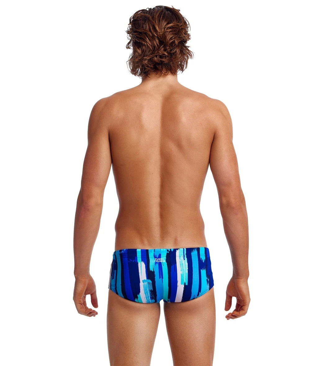 Funky Trunks Men's Roller Paint Sidewinder Square Leg Swimsuit 3 Funky Trunks Men's Roller Paint Sidewinder Square Leg Swimsuit - Image 3