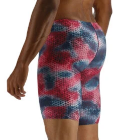TYR Men's Starhex Jammer Swimsuit -Speedo Store 7539490259112 redmulti 6a