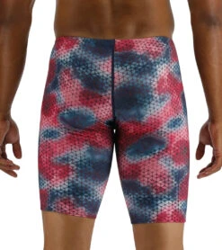 TYR Men's Starhex Jammer Swimsuit -Speedo Store 7539490259112 redmulti 9a