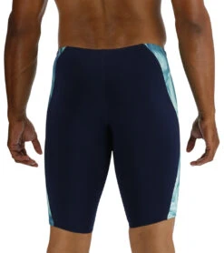 TYR Men's Mezio Blade Jammer Swimsuit -Speedo Store 7539493994664 tealmulti 3a
