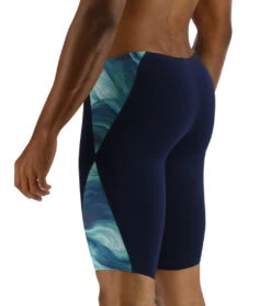 TYR Men's Mezio Blade Jammer Swimsuit -Speedo Store 7539493994664 tealmulti 5a