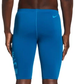 Nike Men's HydraStrong Multi Graphic Jammer Swimsuit -Speedo Store 7547163607208 greenabyss 3a