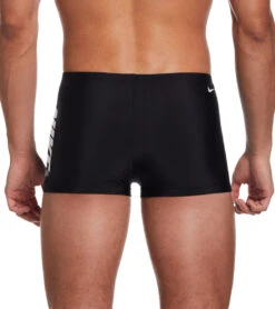 Nike Men's Logo Square Leg Swimsuit 8 Nike Men's Logo Square Leg Swimsuit -Speedo Store 7547163967656 black 3a