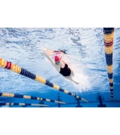 HydroLast Piped Thin Strap One Piece Swimsuit -Speedo Store 7595852628136 blackmaroon 6a