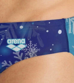 Arena Men's Blue Winter Brief Swimsuit -Speedo Store 7621090934952 bluewinter 4a