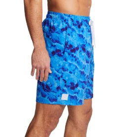 Under Armour Men's UA Ridge Dye Swim Trunks -Speedo Store 7650528264360 glacierblue 4a