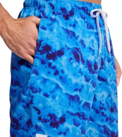 Under Armour Men's UA Ridge Dye Swim Trunks -Speedo Store 7650528264360 glacierblue 5a
