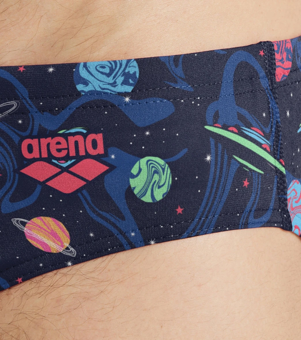 Arena Men's Drew Kibler Space Aliens Brief Swimsuit 4 Arena Men's Drew Kibler Space Aliens Brief Swimsuit - Image 4
