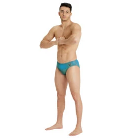 Arena Men's Drew Kibler Fishes Brief Swimsuit -Speedo Store 7672074207400 fishes 3a