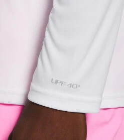 Nike Men's Hydro Long Sleeve Swim Shirt -Speedo Store 7761615847592 white 4a