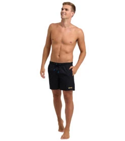 Arena Men's 16" Pro_File Beach Boxer Swim Trunks 7 Arena Men's 16" Pro_File Beach Boxer Swim Trunks -Speedo Store 7792825565352 blackasphaltgold 3a